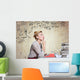 Author Old School Writer Wall Decal