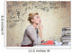 Author Old School Writer Wall Decal