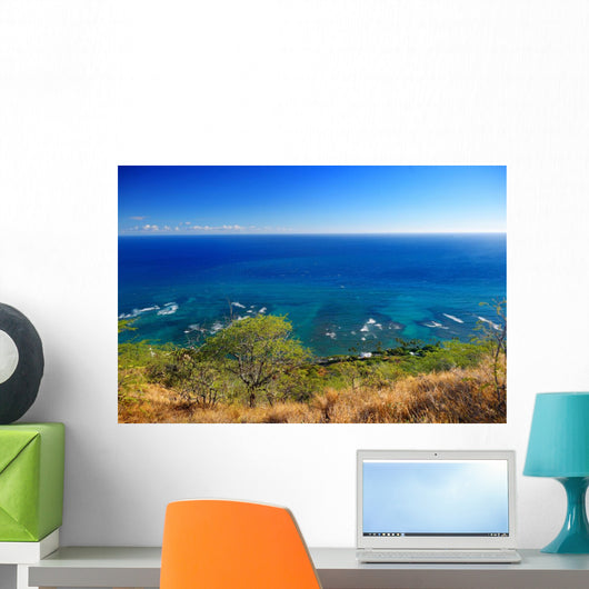 Oceanfront Houses Oahu Island Wall Decal