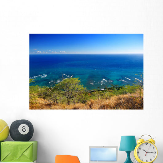 Oceanfront Houses Oahu Island Wall Decal