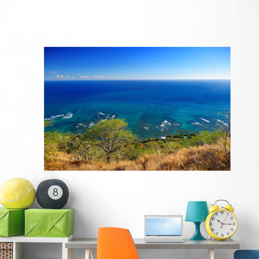 Oceanfront Houses Oahu Island Wall Decal