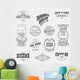 School Dance Badges Logos Wall Decal