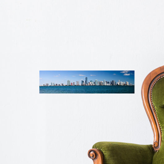 Miami Skyline Wall Mural