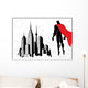Superhero Watch Wall Decal