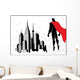Superhero Watch Wall Decal