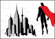 Superhero Watch Wall Decal