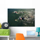 Swim Portion Triathlon Competition Wall Decal
