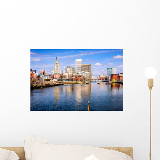 Providence Rhode Island River Wall Decal