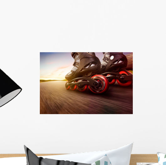 Inline Skates Wall Decal
