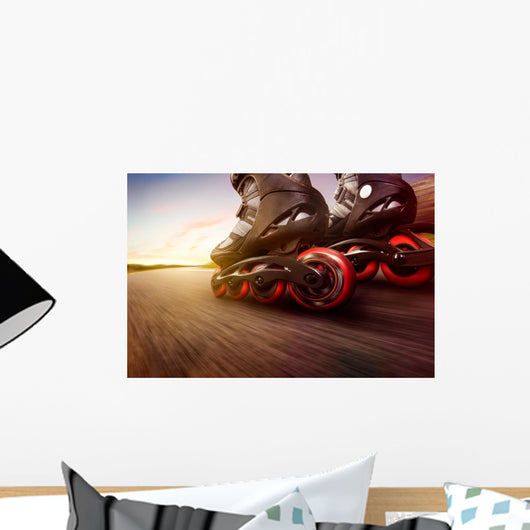 Inline Skates Wall Decal