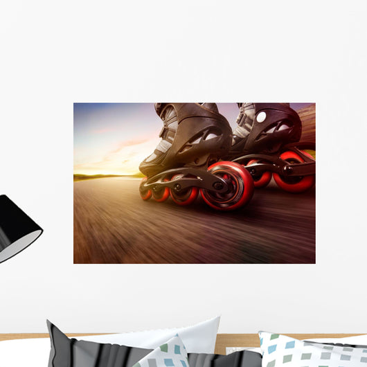 Inline Skates Wall Decal