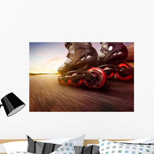 Inline Skates Wall Decal