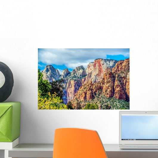 Colorful Zion Canyon National Wall Decal