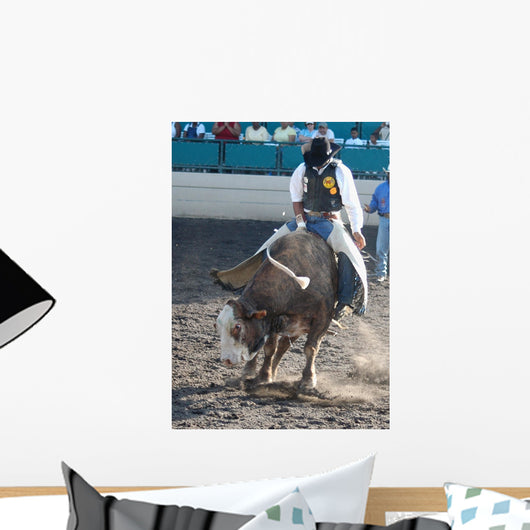 Bull Rider Wall Decal