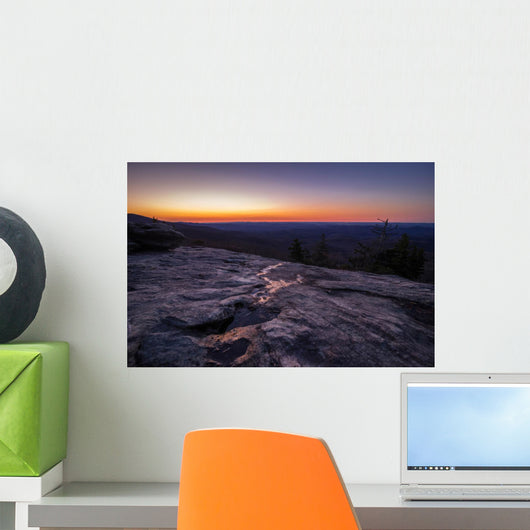 Blue Ridge Parkway Sunrise Wall Decal