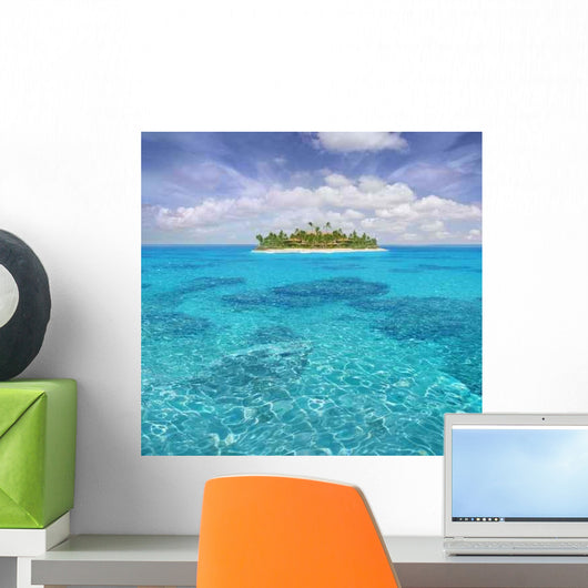Caribbean Paradise Wall Decal