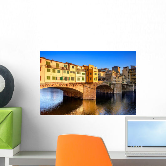 Tramonto Su Ponte Vecchio Wall Decal