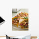 Chicken Fajita Wraps with Wall Decal