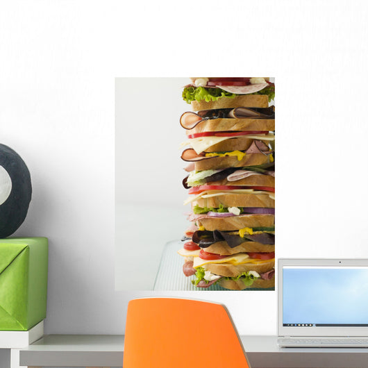 Dagwood Tower Sandwich Wall Decal