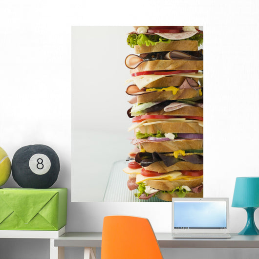 Dagwood Tower Sandwich Wall Decal