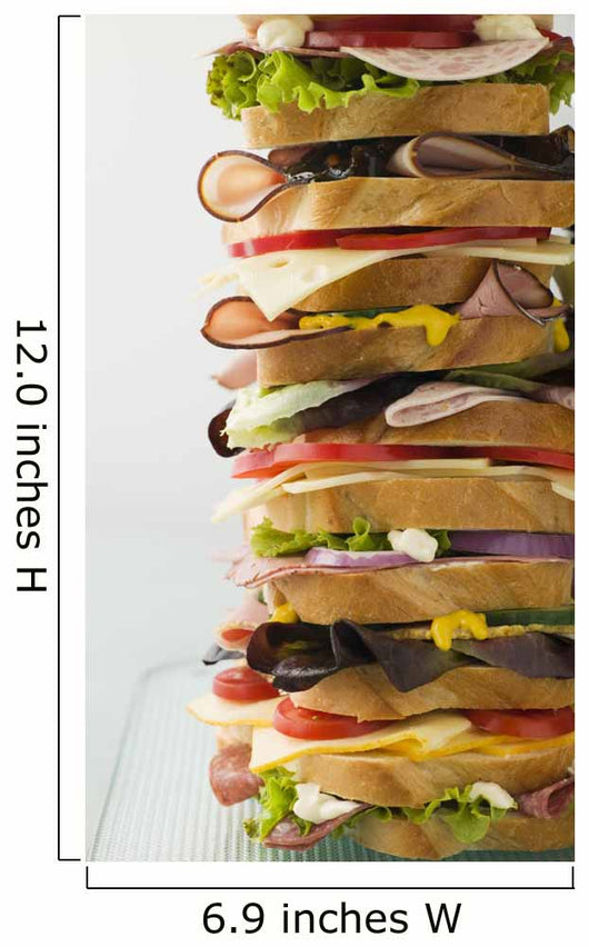 Dagwood Tower Sandwich Wall Decal