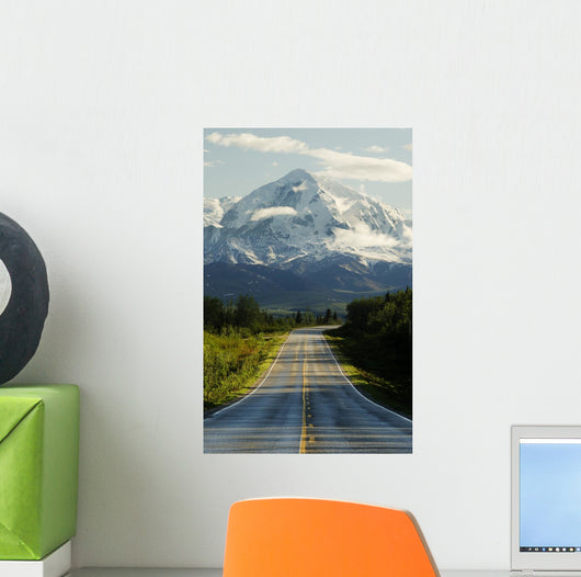 Road to Mountains Wall Decal