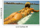 Surfer Girl Bikini Wall Decal
