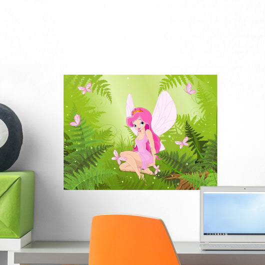 Cute Fairy into Magic Wall Decal