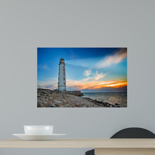 Lighthouse Night Wall Decal