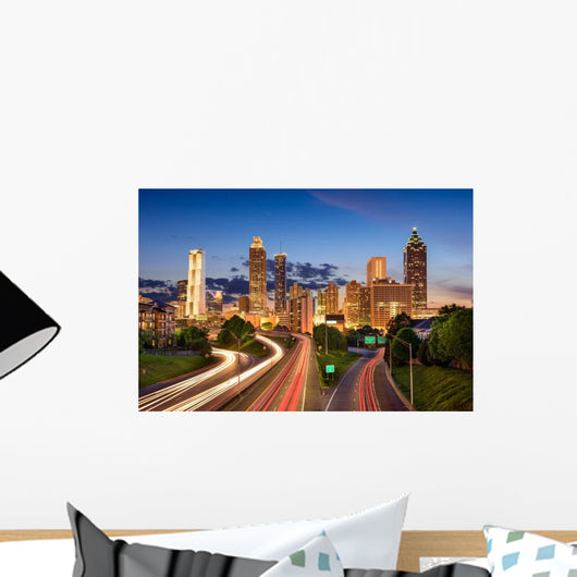 Atlanta Skyline Wall Decal