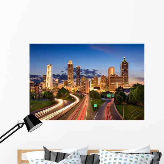 Atlanta Skyline Wall Decal