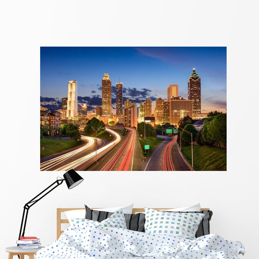 Atlanta Skyline Wall Decal