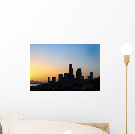 Seattle Sunsets Wall Decal