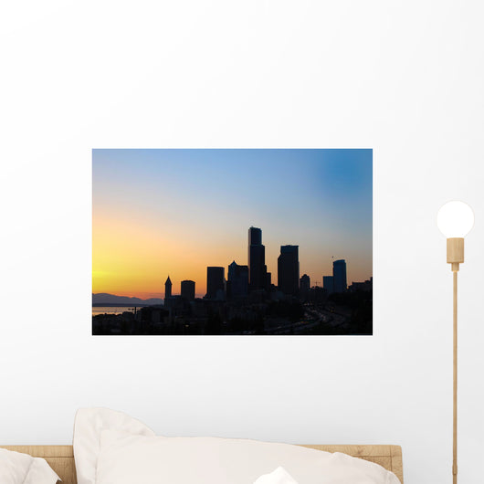 Seattle Sunsets Wall Decal
