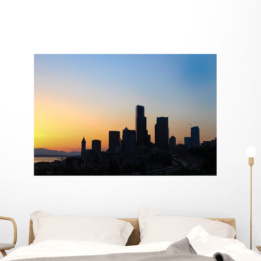 Seattle Sunsets Wall Decal