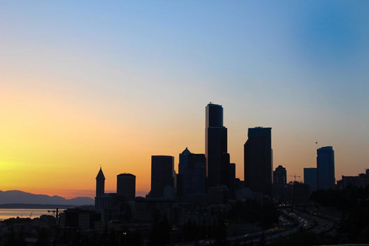 Seattle Sunsets Wall Decal