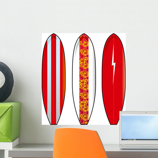 Surfboard Wall Decal