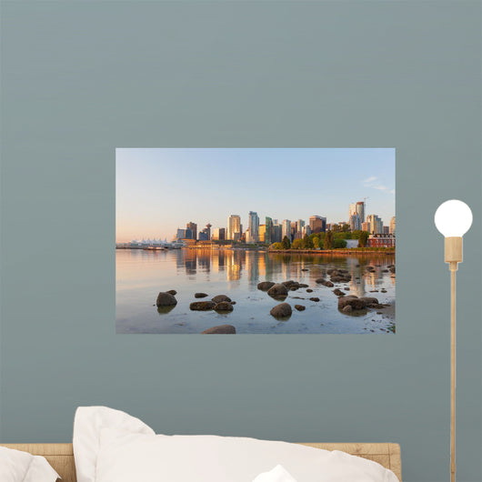 Vancouver Bc City Skyline Wall Decal