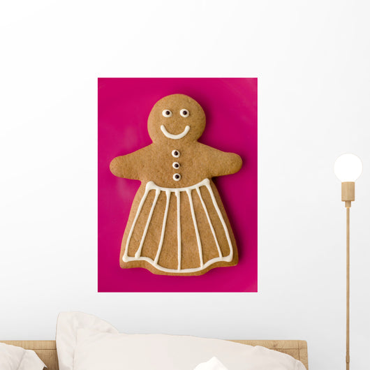 Gingerbread Woman Wall Decal