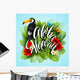 Aloha Hawaii Hand Lettering Wall Decal