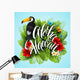 Aloha Hawaii Hand Lettering Wall Decal