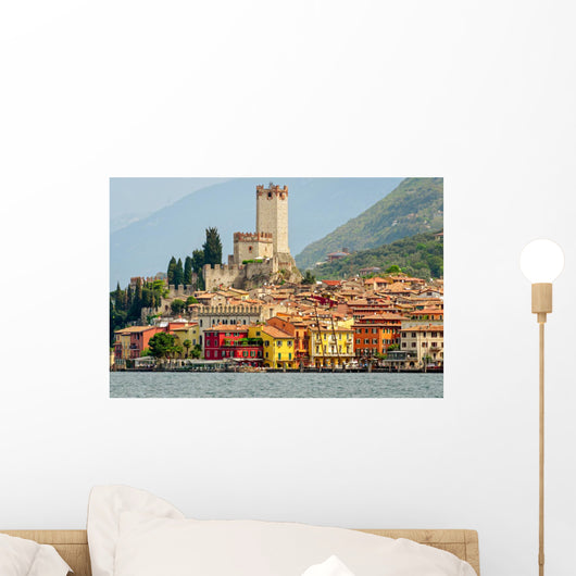 Lake Garda Town Malcesine Wall Decal