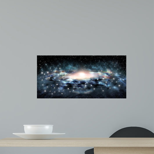 Galaxy Blue Creative Wall Decal