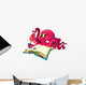 Octopus with Pencils Wall Decal