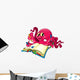 Octopus with Pencils Wall Decal