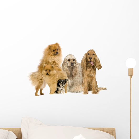 Group Dog Wall Decal