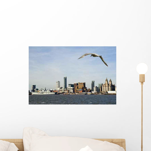 Liverpool Waterfront Wall Decal