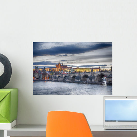Old Town Prague Czech Wall Decal