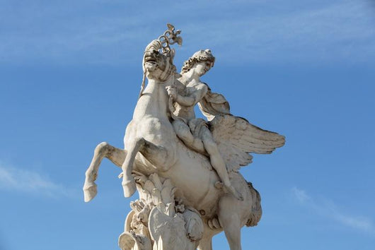 Antique Sculpture Jardin Des Wall Decal