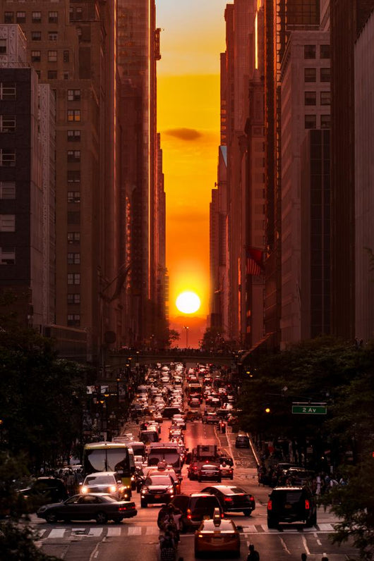 Manhattanhenge New York City Wall Decal